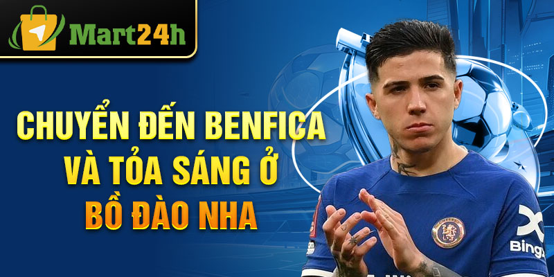 Chuyển đến Benfica và tỏa sáng ở Bồ Đào Nha